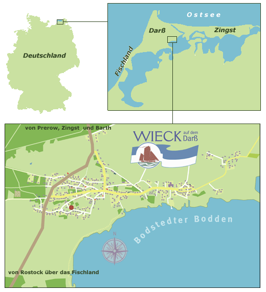 Landkarte Position 